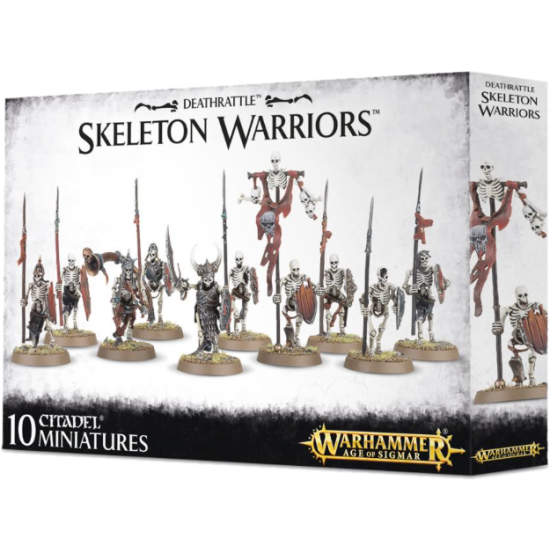 Warhammer Age of Sigmar : Skeleton Warriors , GamesWorkshop